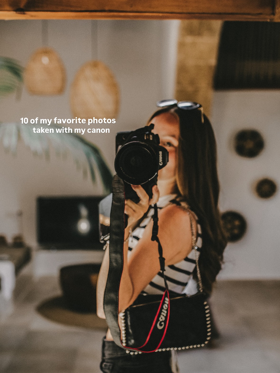 Johanna Dahlmanns mit ihrer Canon-Kamera — Instagram-Beitrag